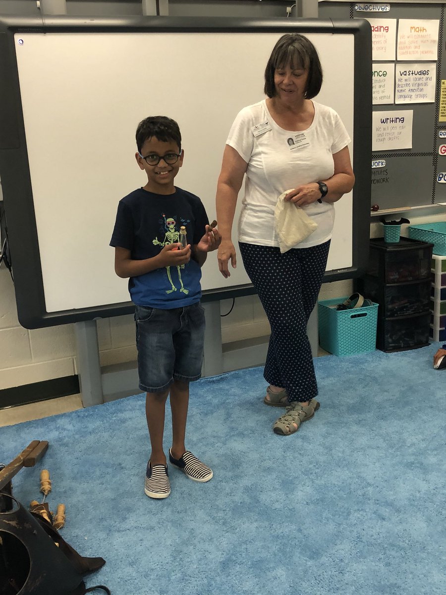 We love when The Jamestown Foundation comes to visit 4th grade! #SEL20