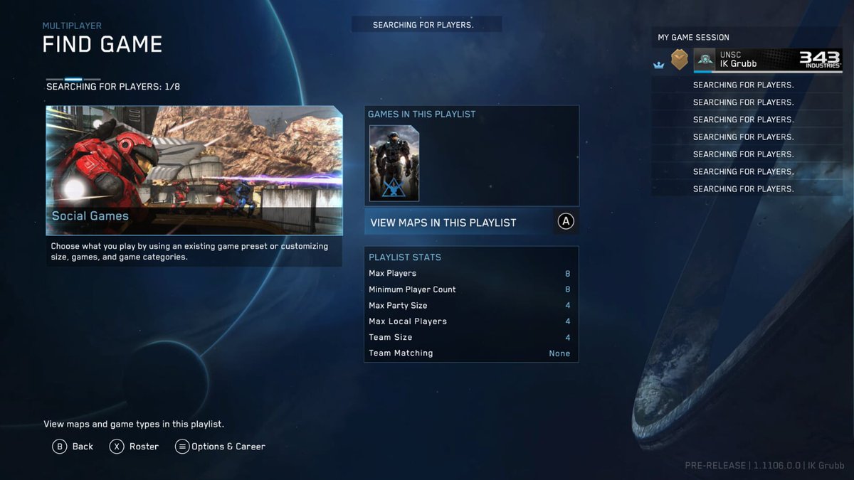 Halo 5 Beta matchmaking