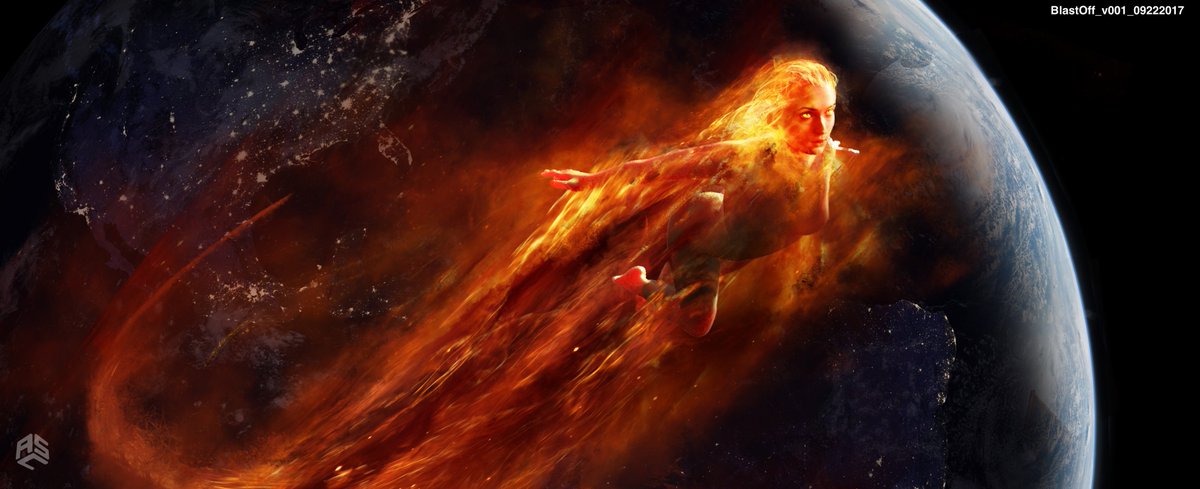 _ASCreative's tweet photo. 'Dark Phoenix' concept design 🙌 🔥 #asc #DarkPhoenix #xmen #fire #sofieturner #conceptart #darkvslife #wcw https://t.co/82X7RqybsQ