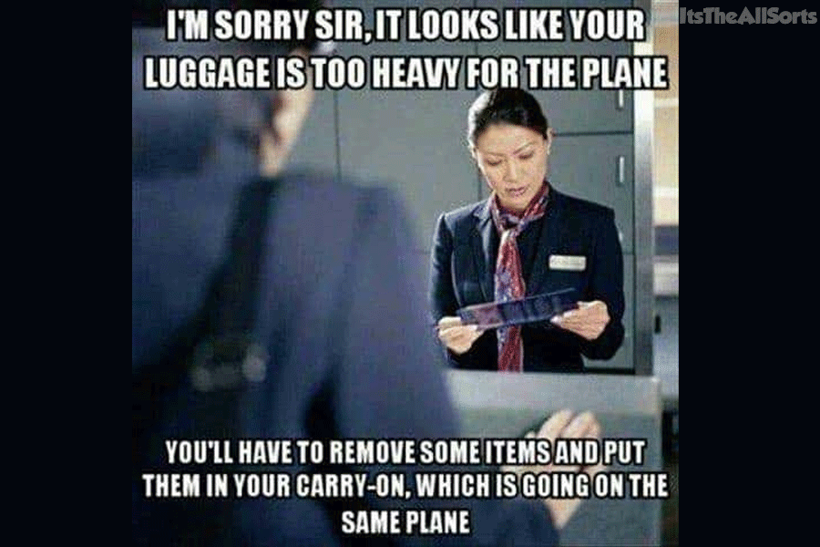 JustTravelMemes's tweet photo. Otherwise the plane wont fly. #TravelMemes https://t.co/AljYfiWrEA