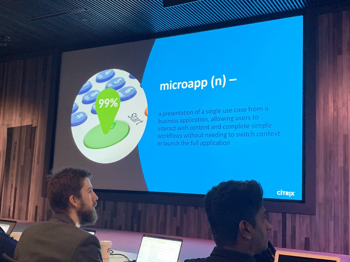 safio7's tweet image. What is a #microapp #CitrixConverge