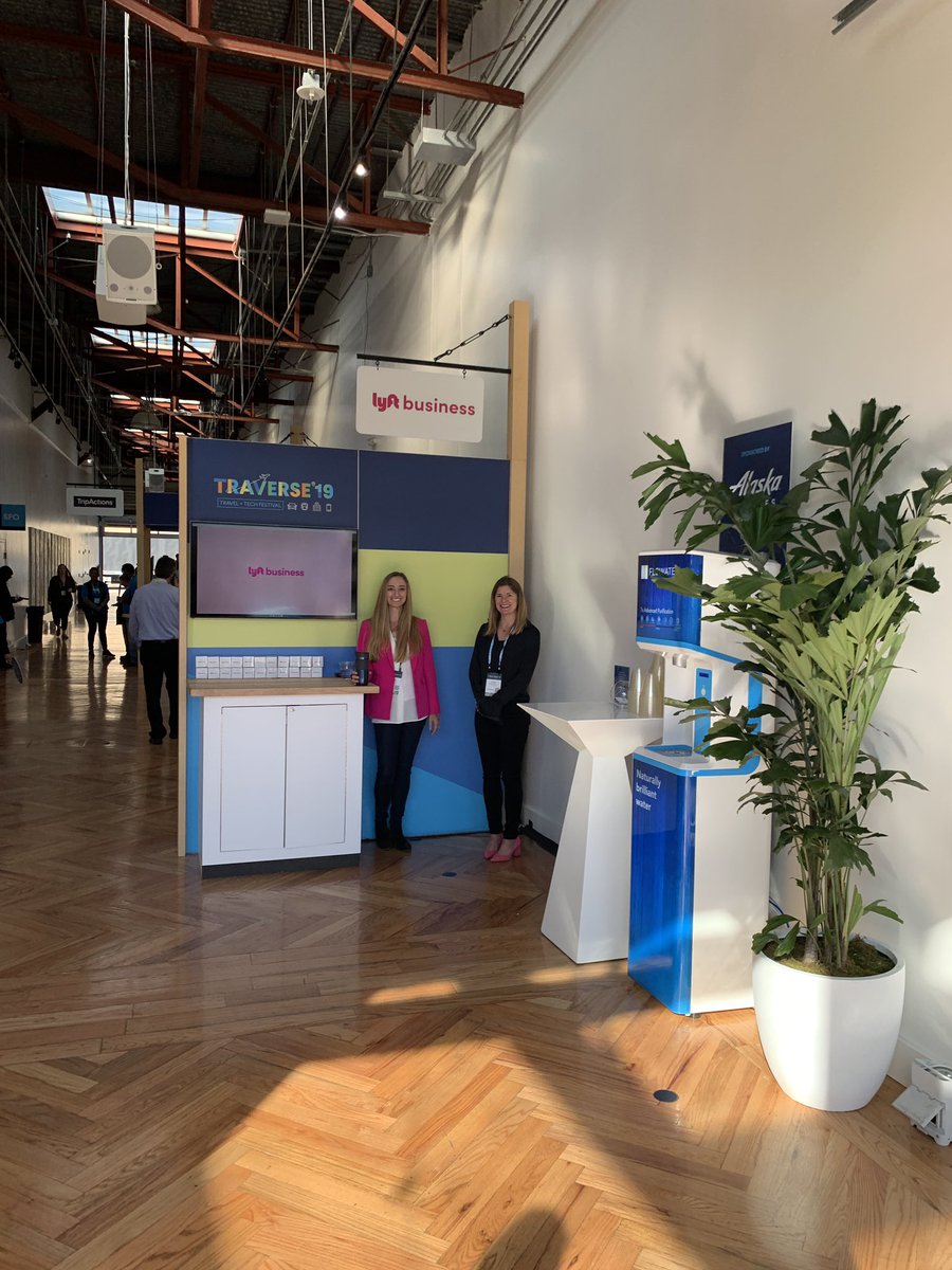 jeniferh's tweet photo. Attending @TripActions Traverse? Come chat with the @lyft business team at #TRAVERSE19! Can’t miss us in the pink. #lyft #traverse19 https://t.co/niCuSf9fCG