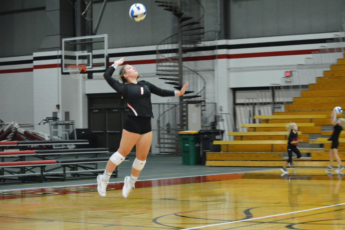 NDSCSAthletics's tweet photo. Sophomore Lexi Hansch has 1,638 assists entering tonight's game against Lake Region. She's on pace to become just the  sixth player in program history with 2,000 assists. https://t.co/UsqOThjUdg