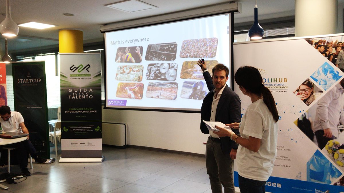 PoliHub's tweet photo. @startcup @claudia_pingue @StefanoMainetti @FondaPoliMi @MIP_PoliMi @polimi @DeloitteItalia @BCC_Milano @NTTDATA_IT #UpdatePoliHub #PoliHubNews Oggi con noi c'è anche 
@MOXOFF_MathXInn , realtà di eccellenza nello sviluppo di soluzioni matematiche avanzate e spinoff del 
@polimi da poco acquisita da  @ZucchettiSpa , che fa un ulteriore passo avanti nel suo percorso d’innovazione. https://t.co/ObKpBKsAw6
