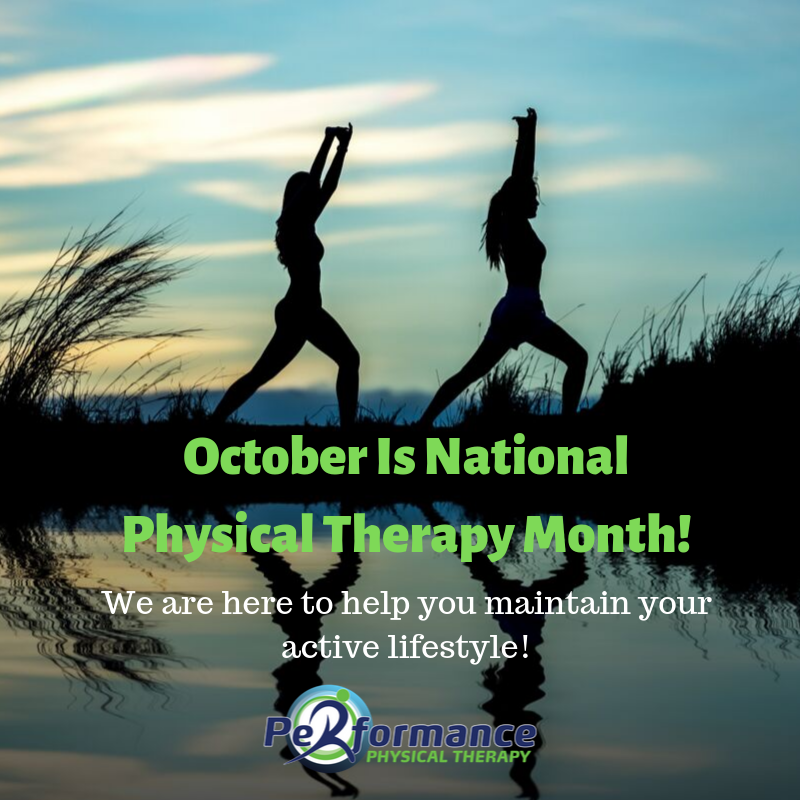 pptbellingham's tweet photo. Did you know that October is National PT Month? #ChoosePT to improve your mobility, manage pain and other chronic conditions, recover from injury, and PREVENT future injury and chronic disease. https://t.co/ggFpvZSgZh
