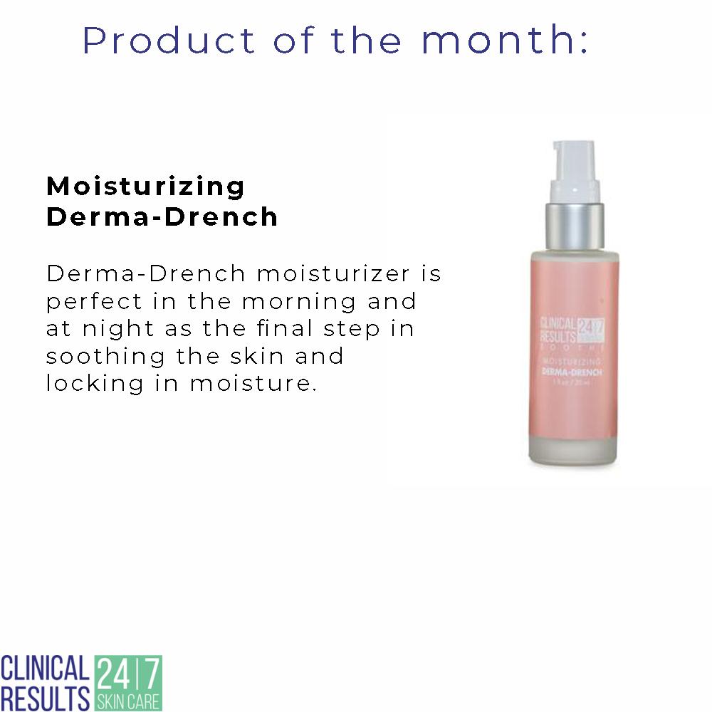ClinicalResults's tweet photo. Colder months call for more moisture for your face. This month is all about our Moisturizing Derma-Drench. 
#clinicalresults247 #beautytips #beauty #skincare #moisturizing #dermadrench #productofthemonth https://t.co/to8APfiwkL