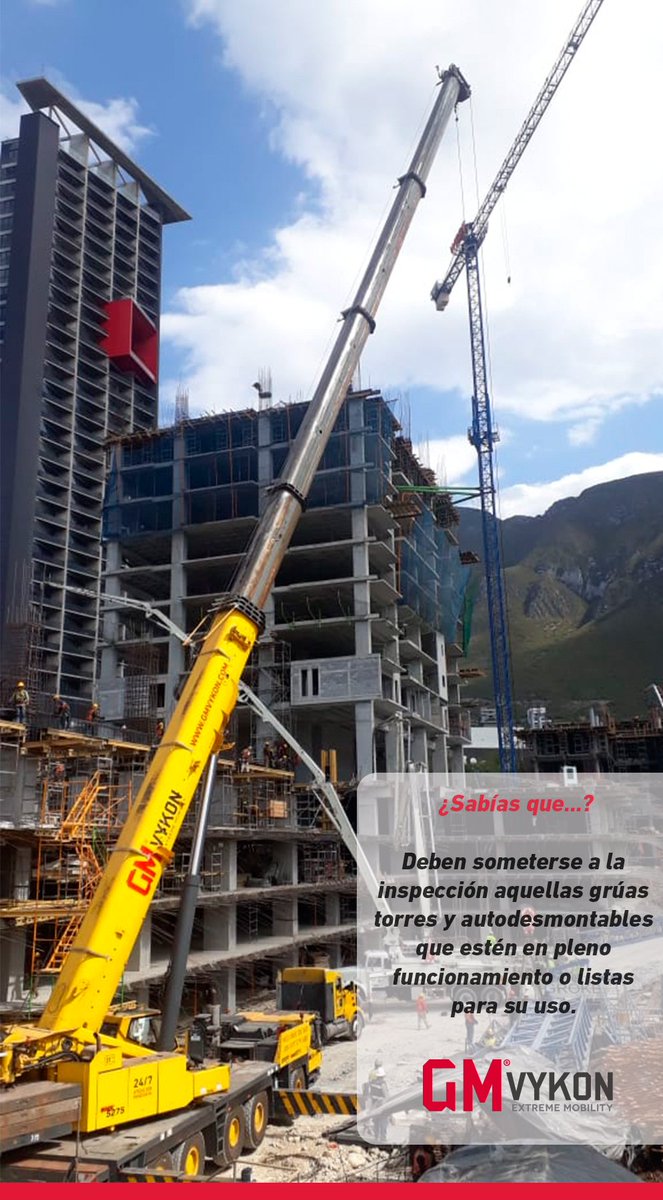 GMVykon's tweet photo. Somos Expertos en el Montaje de Grúas Torre, tenemos el equipo y capacidad para realizarlo.
#ExpertosenManiobras #ExtremeMobility https://t.co/7mcfs4IP5P