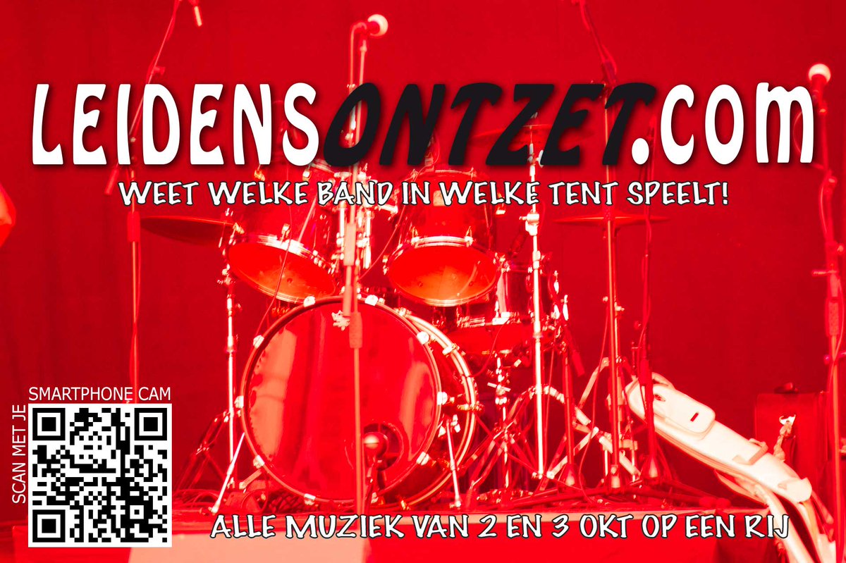 LeidensOntzet1's tweet photo. HIER JUH! 
ALLE #muziek #optredens van #2oktober #leidensontzet #Leiden Het meest volledige #programma overzicht van alle muziek!
https://t.co/lOHSzSTSes https://t.co/F80SRL4yWC