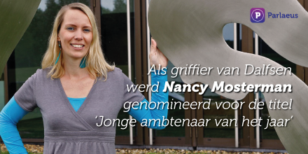Nancy Mosterman werd genomineerd voor de titel ‘Jonge ambtenaar van het jaar’ toen ze als griffier in Dalfsen werkte. Nu is ze griffier in Lelystad. Het hele interview met griffier Nancy lezen? Kijk op de website. parlaeus.nl/nancy-mosterma…
