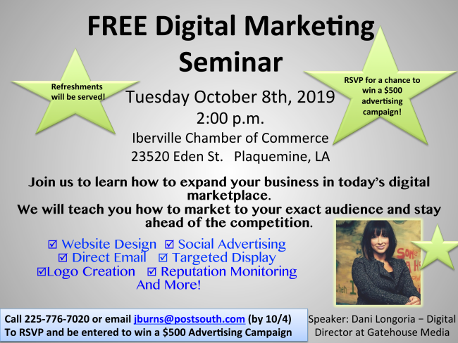 Ibervillecoc's tweet photo. Member2Member Communication: Free Digital Marketing Seminar https://t.co/91PtRzLt9G https://t.co/fr9r0Ky57K