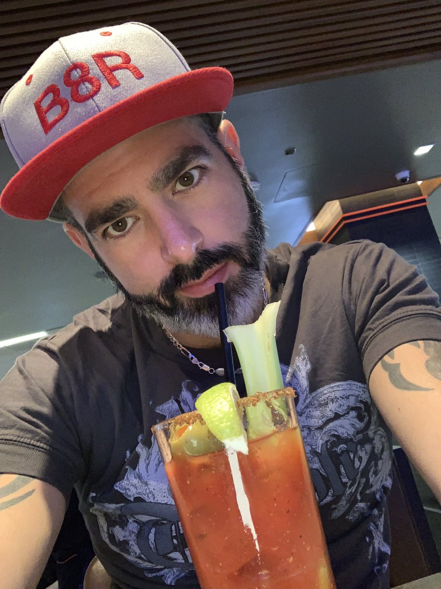 xrexhunterx's tweet photo. Airport time. Traditional Bloody Mary prior to the flight. Get ready Pittsburgh I’m coming back today. https://t.co/7SXyqlBAz4