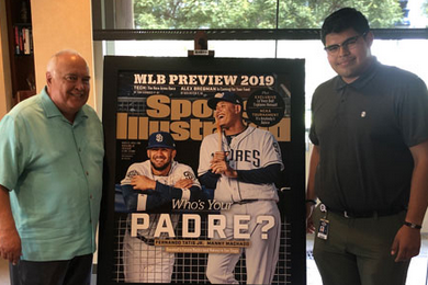 EUHSD's tweet photo. Former @SanPasqualHS @MartinCasas_ student making his dreams come true! Read all about his journey and how he is now involved with the @Padres !
https://t.co/PUmI2RPLRO
#EUHSDFutureReady #EUHSDLearns https://t.co/JDrr7kQ5Ds