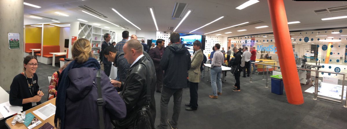 PaulWheway's tweet photo. Just joined the Sheffield IoT meet-up in the Diamond building at the ⁦@sheffielduni⁩ . Great attendance, and I think there’ll be lots of interesting talks to follow. https://t.co/GcVINuUgKo