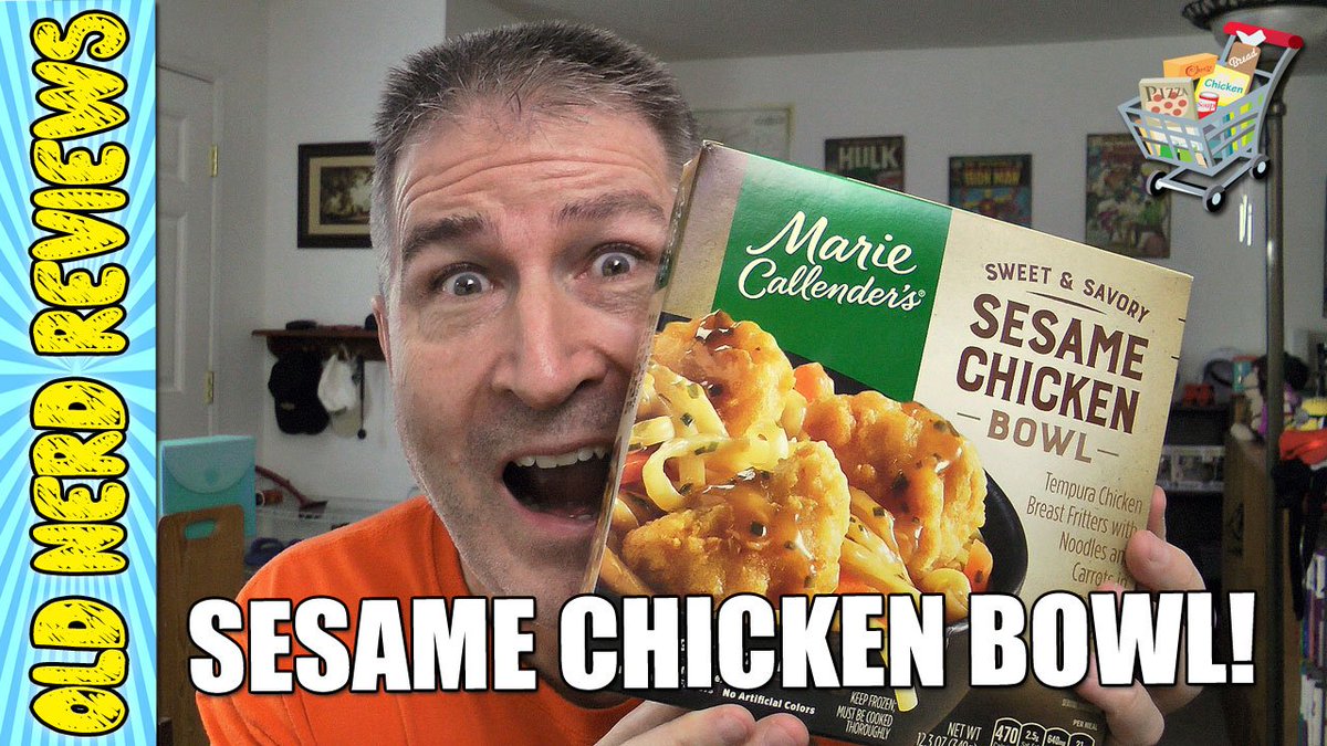 OldNerdReviews's tweet image. NEW Food review is LIVE!
Today, I hit the grocery store to try and review Marie Callender's Sweet &amp;amp; Savory Sesame Chicken Bowl. 🐔🍗🍜
CLICK TO WATCH: youtu.be/vtfQ0fDd50k

#mariecallenders #sesamechicken #foodreview #youtubers #oldnerdreviews @_MarieCallender @ChewBoom