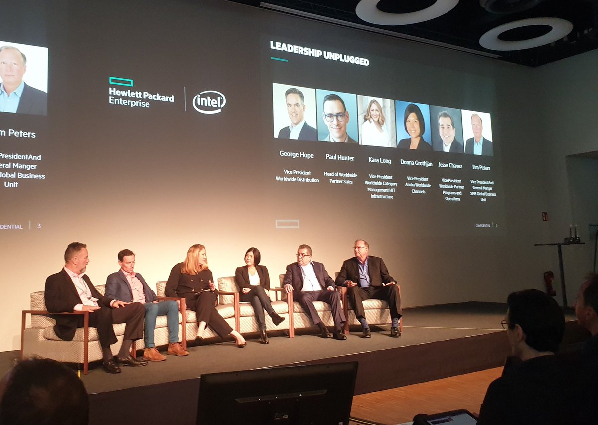 Hpe leadership unplugged Channel &amp; distribution #hpedpc2019