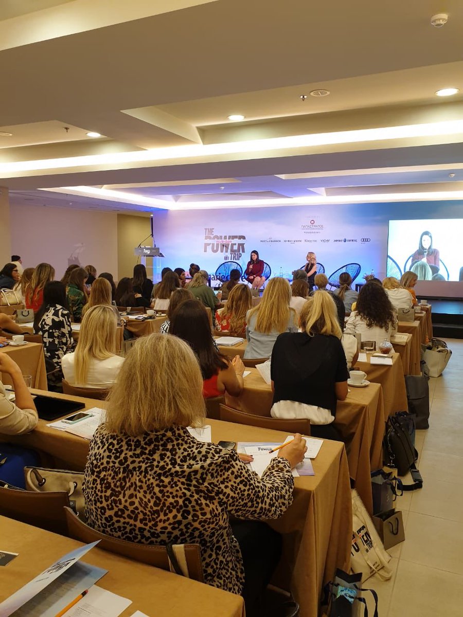 nkerameus's tweet image. Γυναίκες εν δράσει! Στο συνέδριο «γυναικείας ενδυνάμωσης» του #MarieClaire #MCPowerTrip συζητήσαμε ενώπιον ενός δυναμικού γυναικείου κοινού για τις προκλήσεις που αντιμετωπίζουν οι γυναίκες δυνάμει των πολλαπλών ρόλων τους &amp;amp; τις ευκαιρίες ανέλιξης στον επαγγελματικό &amp;amp;δημόσιο βίο.