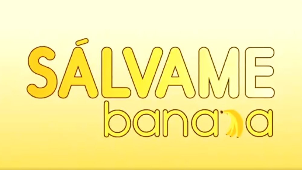 Vertele's tweet photo. Este es el logo del nuevo #SalvameBanana, que acaba de arrancar en sustitución de #Pasapalabra https://t.co/WPH3pOJAoA #sofridora https://t.co/3bB59wY0aH