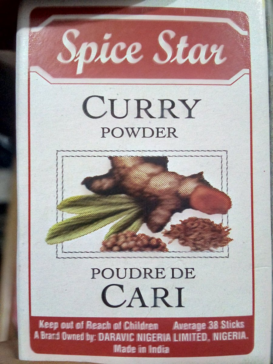 yinkaakinwale's tweet photo. Upon first glance, what would you think this is?
Exactly. Curry powder.
You would be wrong!
It's a box of matches. (See second image for scale).
#BrandingFails https://t.co/PIdfRTPLt7