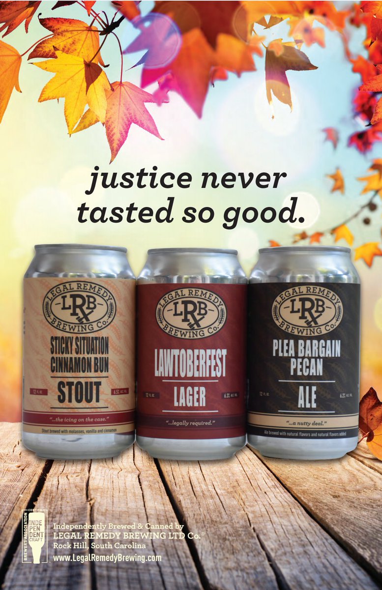 It's says 94° on our weather app but at some point Fall will be here . So be on the lookout for these offerings from <a href="/legalremedybrew/">Legal Remedy Brewing</a> when you are ready to warm up next to a fire this Fall.  #distrodonedifferent #justicenevertastedsogood #LRB