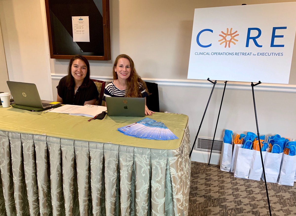 HalloranConsult's tweet photo. It's the most wonderful time of the year - time for #CORE2019! (Clinical Operations Retreat for Executives). Thanks so all of our sponsors, this year is sure to be a great one. https://t.co/dYAs5eI99g