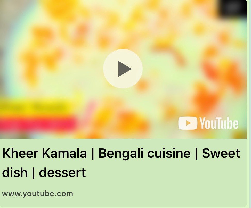 JayshreeSundar's tweet photo. From my book “Dolly’s Table” - on My Masth kitchen on YouTube. Go ahead. Try. So so yummy. #ma #signaturerecipe https://t.co/XZKmhlRYp3