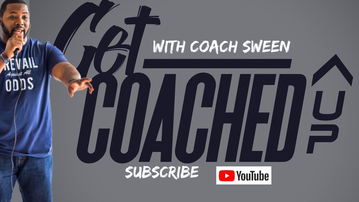 CoachSween1's tweet image. I created The Get Coached Up YouTube channel to help students, athletes, young men, educators, parents, and coaches 
BE BETTER &amp;amp; DO BETTER
LIKE SHARE AND SUBSCRIBE
#getcoachedup #WednesdayMotivation
#coachsween #PREVAIL #studentsuccess #Motivation #studentmotivation #athlete