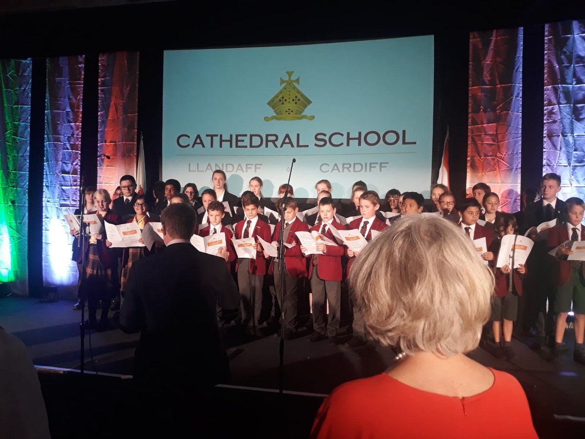 An honour for our choristers to open the celebrations for 150th anniversary of the birth of Mahatma Gandhi <a href="/LlandaffChoir/">Llandaff Cath Choir</a> <a href="/LlandaffCath/">Llandaff Cathedral 🏴󠁧󠁢󠁷󠁬󠁳󠁿</a>
