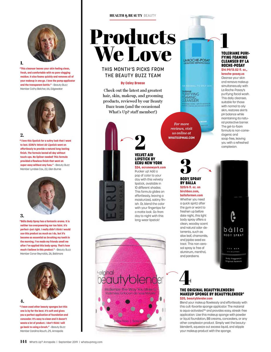 BallaforMen's tweet photo. "a fantastic aroma...perfect-just right...as essential as brushing my teeth in the morning."  ~ wisdom from @WhatsUpMags #BeautyBuzz member, Conor Reynolds (of #Baltimore).

You too can #SmellAmazing -- simply visit our good friends @BirchboxGrooming --> https://t.co/eJon6ewXYX https://t.co/JfMN3mikXQ