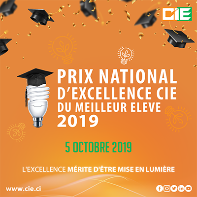 Depuis 2015, nous nous sommes engagés à mettre en Lumière l’Excellence à travers la promotion de la culture de l’effort dans le milieu scolaire ivoirien 

Ensemble célébrons les meilleurs élèves aux examens à grand tirage de Côte d’Ivoire !!!

#PRIXEXCELLENCECIE2019  #EXCELLENCE
