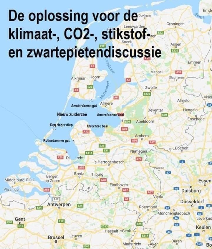 Oplossingsgericht denken. #boerenprotest #knipoog