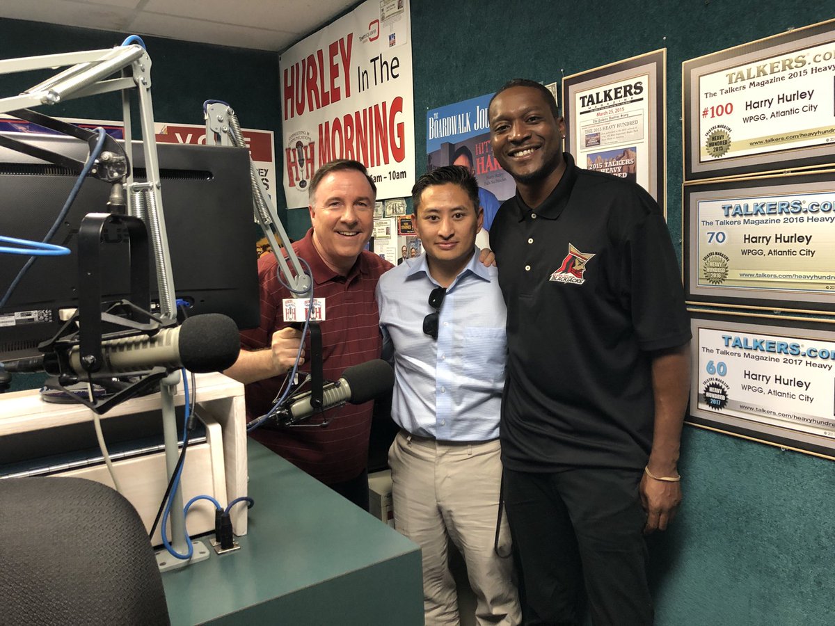 Atlantic City Blackjacks (@aflblackjacks) on Twitter photo Thanks for having us on this morning <a href="/WPG1450/">WPG Talk Radio 95.5 FM & 1450 AM</a>! We had a blast talking 🏈 and sports medicine with Shore Medical. Thanks for having us on this morning <a href="/WPG1450/">WPG Talk Radio 95.5 FM & 1450 AM</a>! We had a blast talking 🏈 and sports medicine with Shore Medical.