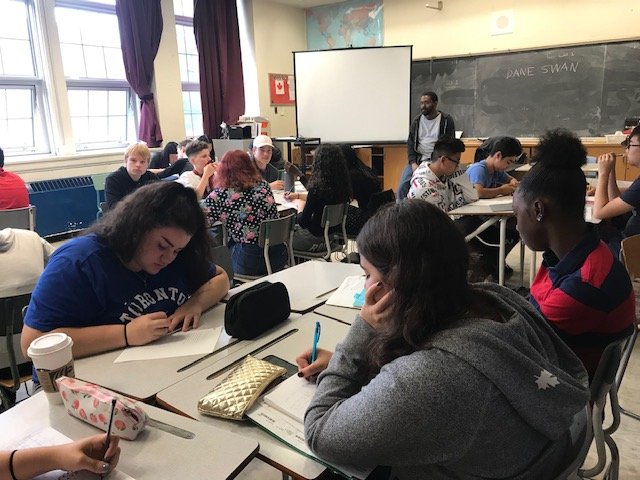 jpci_lib's tweet photo. We always love having poets from @PIVLVP come to our school to share their work and experience with us! Thanks Dane for sharing your poetry and facilitating a great talk and activity! @BloorCI https://t.co/S7k6wdNim3