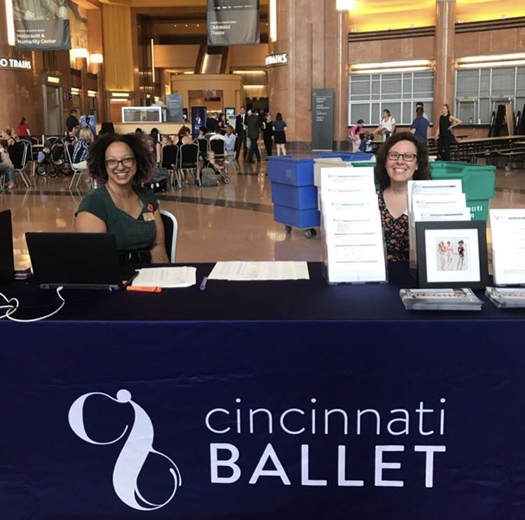 CincyMuseum's tweet photo. There’s no place like dome! We were honored to follow @CincyBallet down the yellow brick road for a ruby studded announcement:”Dorothy's ruby red pointe shoes on display at CMC thru Oct 21! Take a selfie with the slippers & you could WIN four tix to The Wizard Of Oz. #CBApplause https://t.co/aHfoW5YhuR