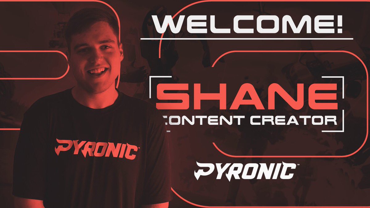 PyronicGG's tweet image. Please welcome @ShaneLive_ as one of Pyronic’s content creators! 

#HeatingUp 🔥