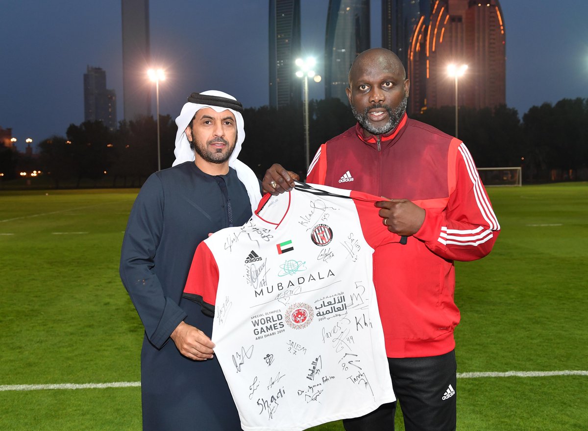   Happy birthday Mr. President George weah  