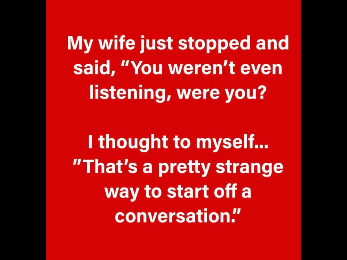 Seen this and smiled.... “listen Linda listen” lol