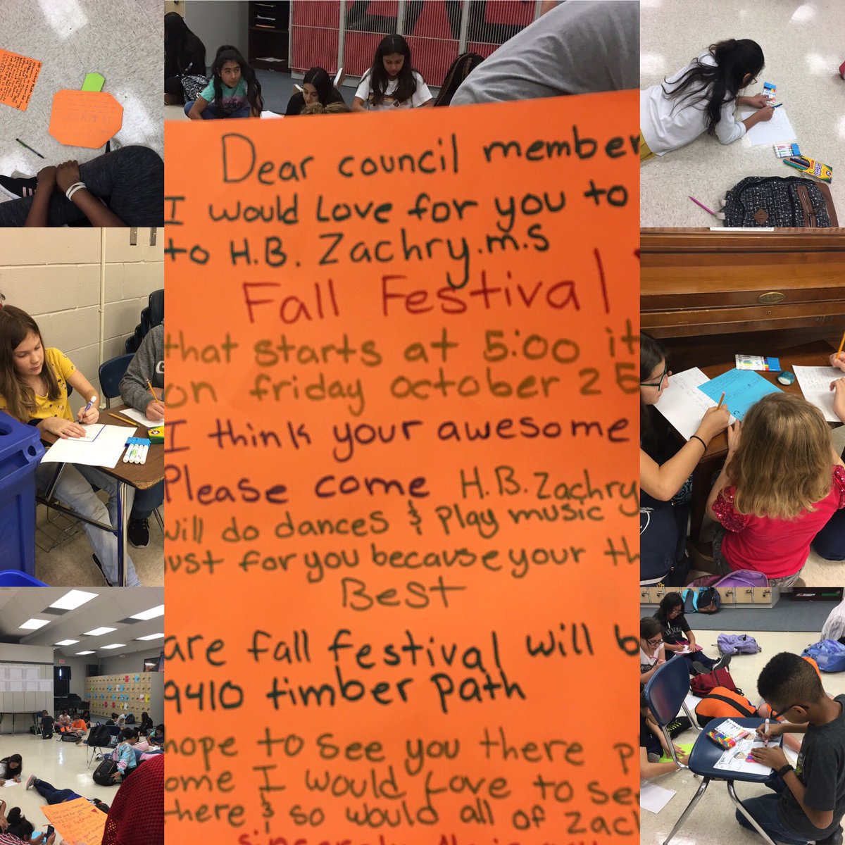 lilismusic's tweet photo. Advisory collaboration with @mspetersart Writing invites and drawing and kiddos coming together. Love it! #zachryfallfestival #advisoryfun #writingcanbefun #mspetersrocks #electivesunite #bestdepartmentever @NISDZachry https://t.co/JJxeEMnTgh