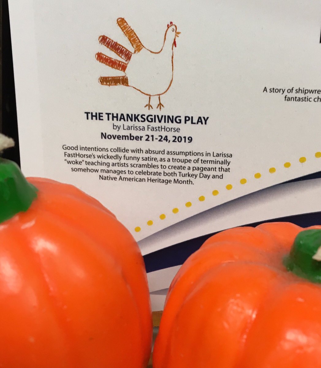 To ring in this Fall weather, the cast of The Thanksgiving Play had their first read through last night! We can’t wait to share this brand new comedy with you!