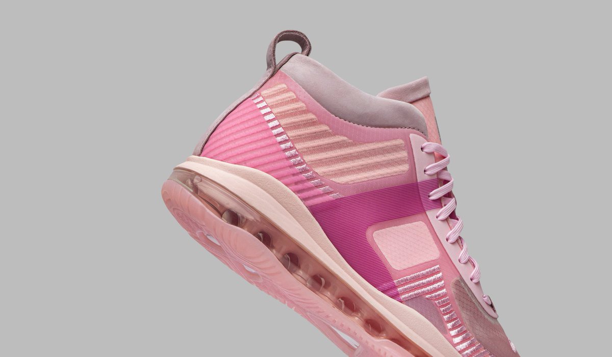 Goat Think Pink The John Elliott X Lebron Icon Gets A Colorful Update To The Off Court Favorite With Tulip Pink Accenting Parts Of The Upper Max Air Unit And Translucent