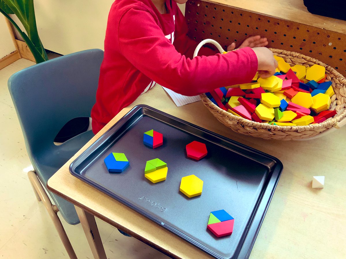 launchwithred's tweet photo. When the "play" is intentional and we engage our learners by asking the right questions, amazing discoveries are made. It was this student's "wow that's cool" moment. #peeleyc #Kinderchat #engagemath #ThisIsHowILearn @CliftonPS @PeelSchools https://t.co/BL815lFSSn