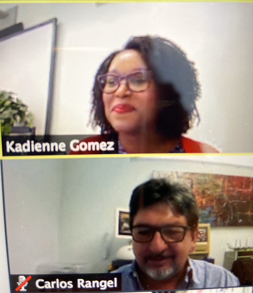 mdcps_profdev's tweet photo. #MINTNewTeacher Tune into our live New Teacher Webinar: Managing 21st Century Classroom Today at 4:00PM and Meet Today’s Webinar Host Kadienne Gómez and Panelist Carlos Rangel https://t.co/QWjS1UZ7Nb #TeachMiami #ContinuousProfessionalLearning @jldotres https://t.co/hNRrthdbkv