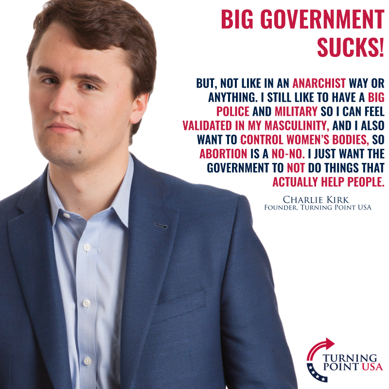Big gov sucks shirt