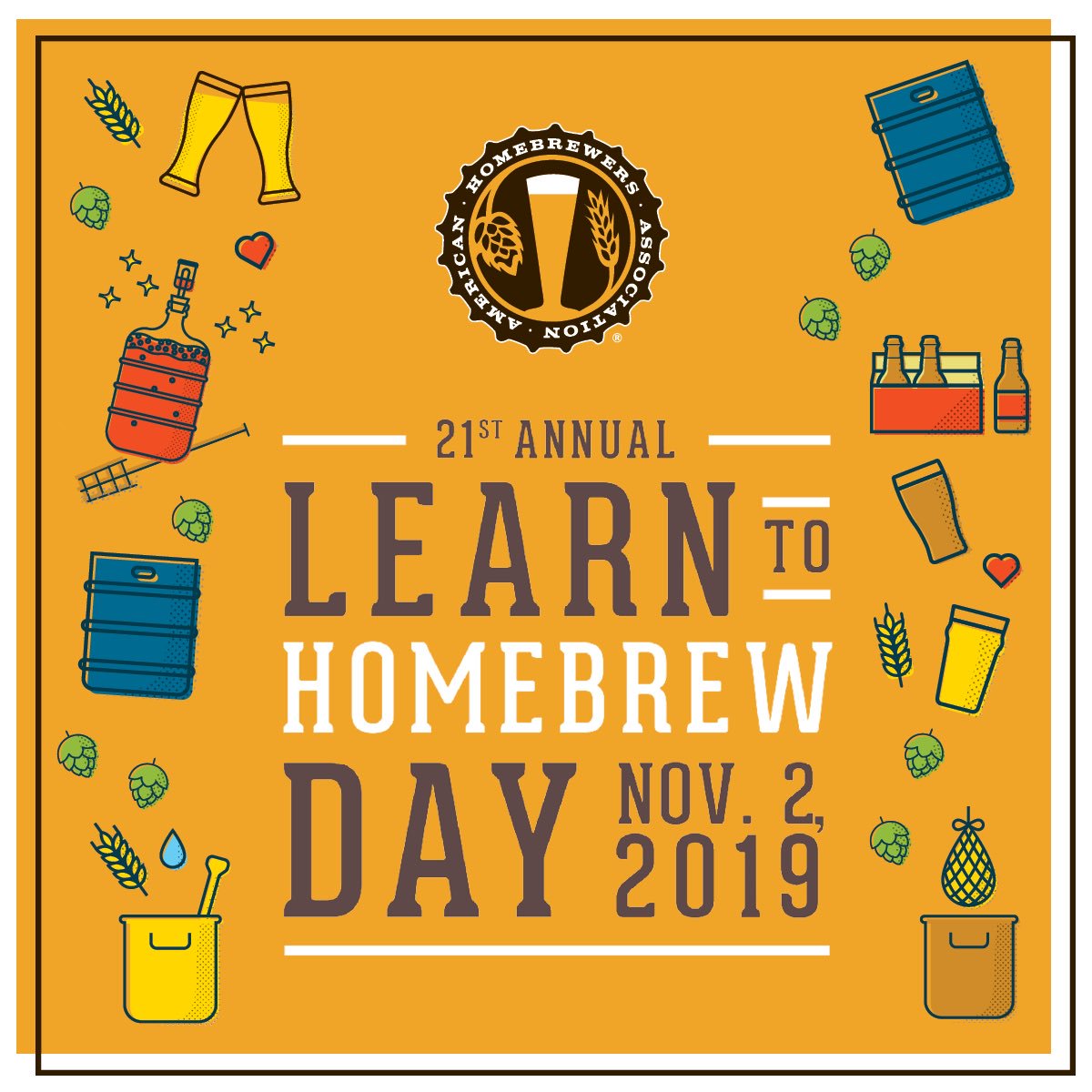 MASH_FL's tweet image. Learn to Homebrew Day 2019
Join us on November 2nd 9am-5pm  @UrbanBrewersMIA 

This is a great opportunity for homebrewers to draft their non-brewer friends and family to learn how to make beer at home!