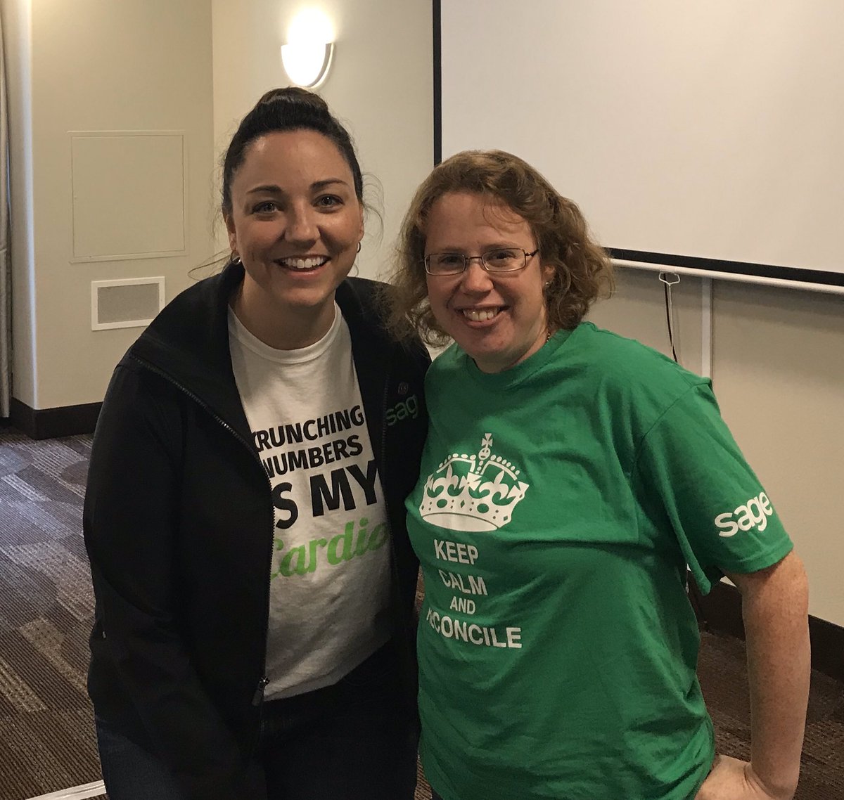 Fischbooks's tweet photo. One of the best parts about a national tour? Meeting up with awesome @SagePartners along the way! #AccountingTechPros #ATT2019 https://t.co/qAzLshWD3g