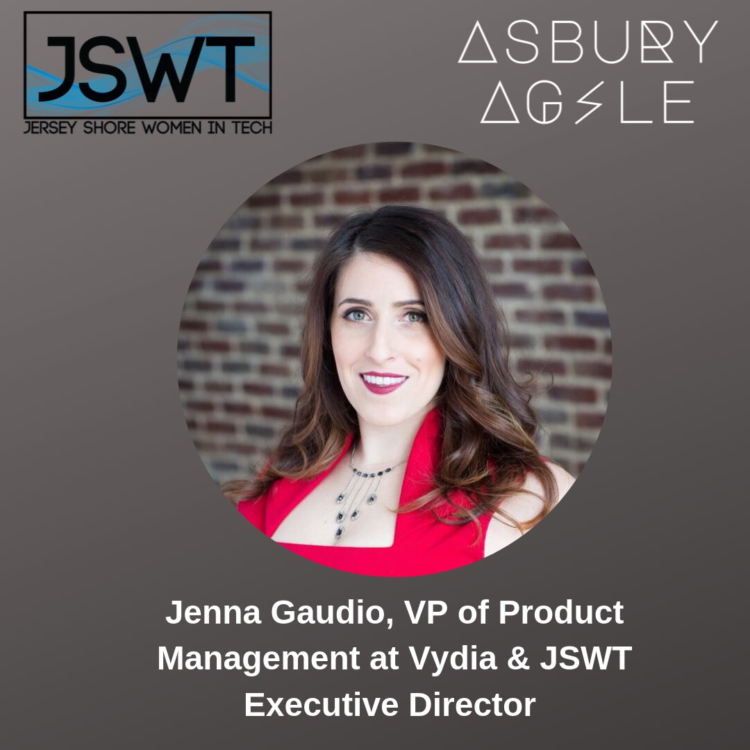 jswomentech's tweet photo. Attending @asburyagile on Friday 10/4? Our Executive Director & VP of Product Management @vydiaofficial Jenna Gaudio will be the MC for the day! Tickets r still available https://t.co/jg6YD8Y0to #MC #jswt #jerseyshorewomenintech #njtech #jerseyshoretech #asburyagile #asburypark https://t.co/kea02f2q59