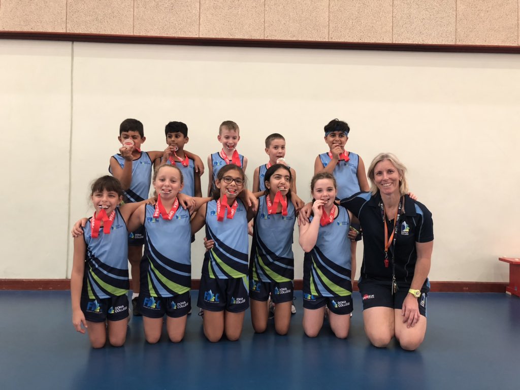 DCPEPrimary's tweet photo. It’s been a busy week at DC West Bay hosting the QPPSSA North League Indoor Athletics! Many congratulations to our Year 6 Team taking Gold &amp; Year 5 today took the Silver! Brilliant performances &amp; a fantastic atmosphere inspired by the World Championships in Qatar! @DohaCollege https://t.co/MYkCDzu6oQ
