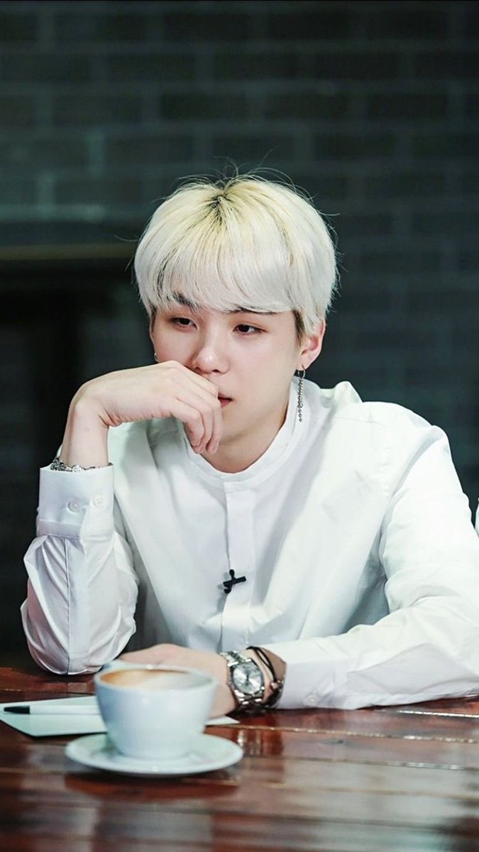 Yoongi Pics S Tweet Yoongi With White Hair A Thread