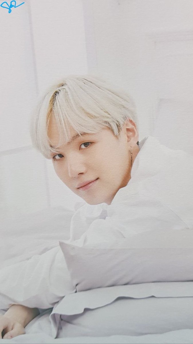 Yoongi Pics S Tweet Yoongi With White Hair A Thread