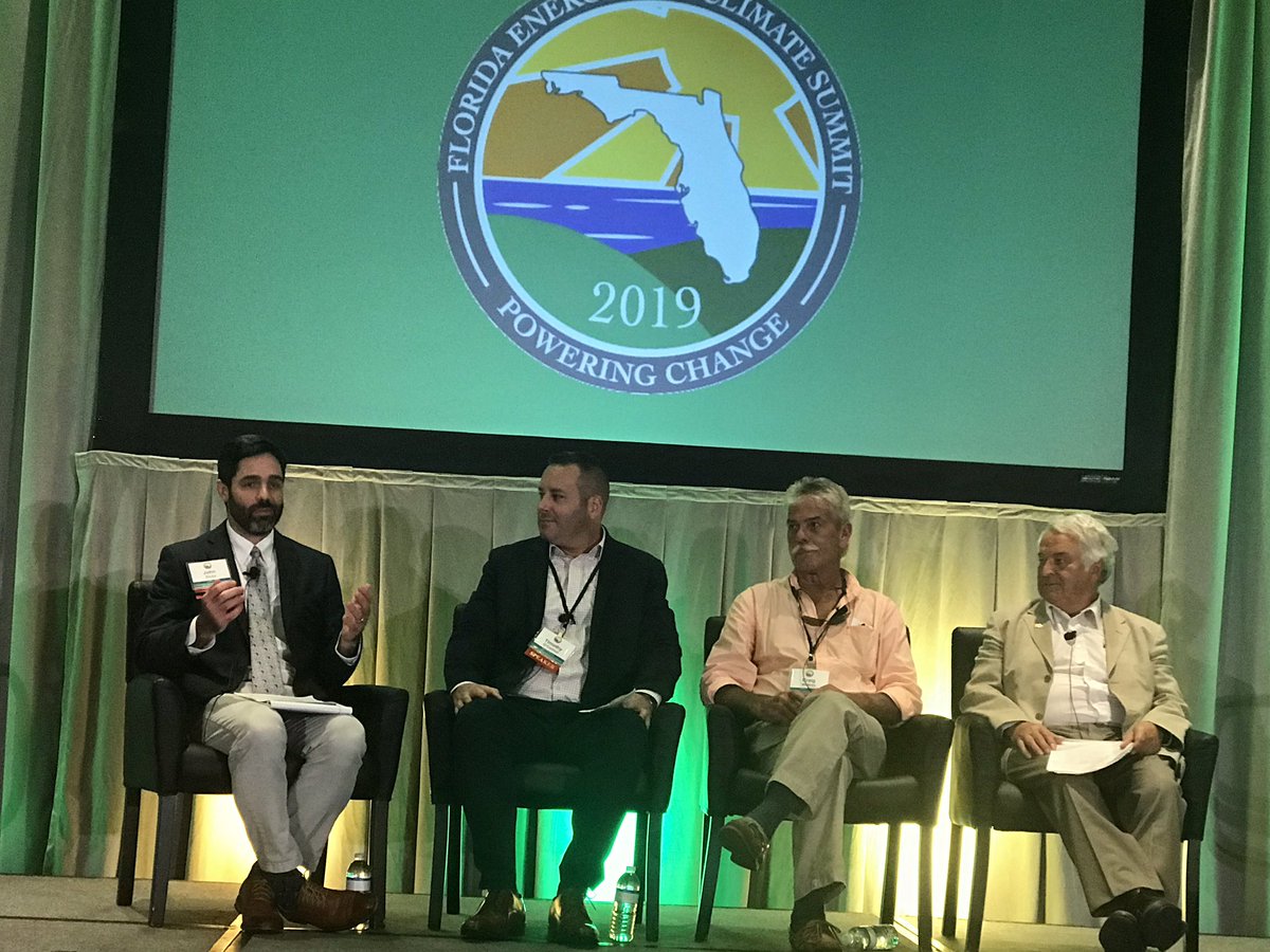 GeorgettePepper's tweet photo. At @FDAC’s Energy & Climate Summit, Dr Gord Surgeoner had a great presentation on the Ag Innovation Panel, and spoke about 3 Canadian ag solutions. He added that its critical to reduce GHG while increasing productivity #PoweringChange @CanCGMiami #CanadaFlorida #enviropartners https://t.co/caBjOb3Y1O