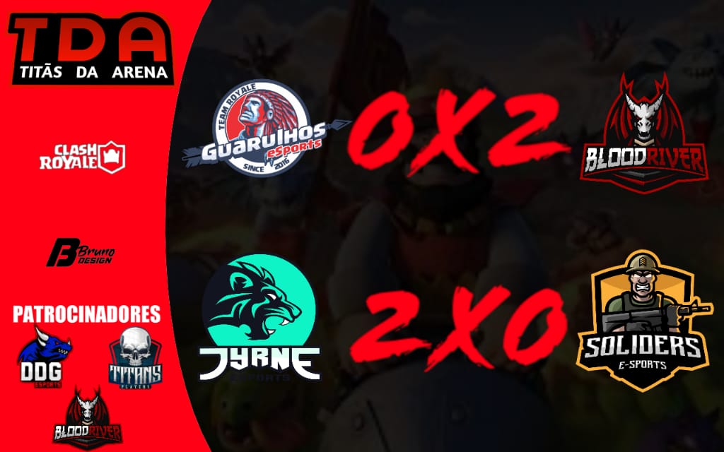 Parabéns aos vencedores e Semi - Finalistas da T.D.A.
<a href="/BloodRiverTeam/">Blood River</a> e <a href="/Team_TyrNE/">Team TyrNE™</a>